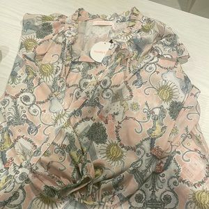 See by Chloe floral blouse. Oversized and flowing. NWT